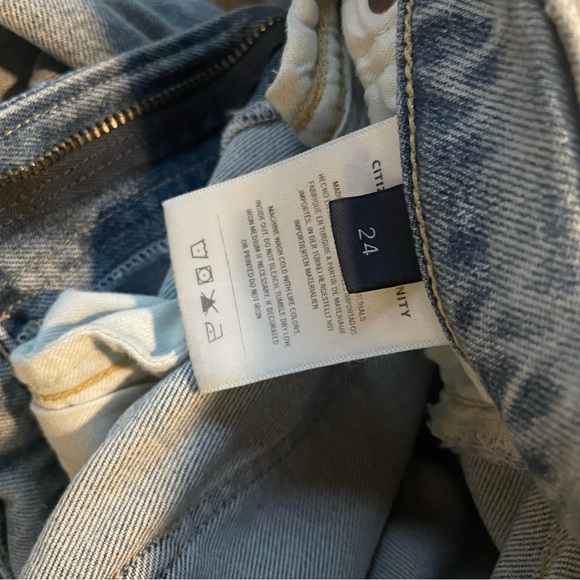 CITIZENS OF HUMANITY ISOLA CROPPED JEAN SIZE 24 - Picture 6 of 7